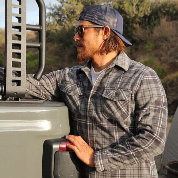 Freedom Foundry Other - Freedom Foundry Plaid Fleece Shirt Jacket – Size M – EUC